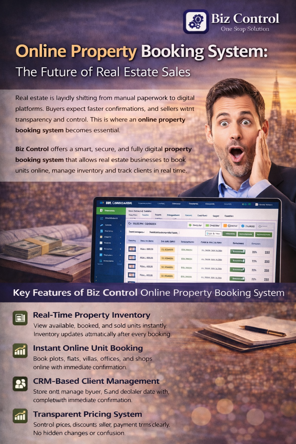 Read more about the article Online Property Booking System | Smart Real Estate Booking with Biz Control