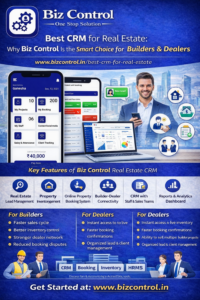 Read more about the article Best CRM for Real Estate: Why Biz Control Is the Smart Choice for Builders & Dealers