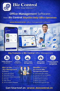 Read more about the article Office Management Software: How Biz Control Simplifies Daily Office Operations