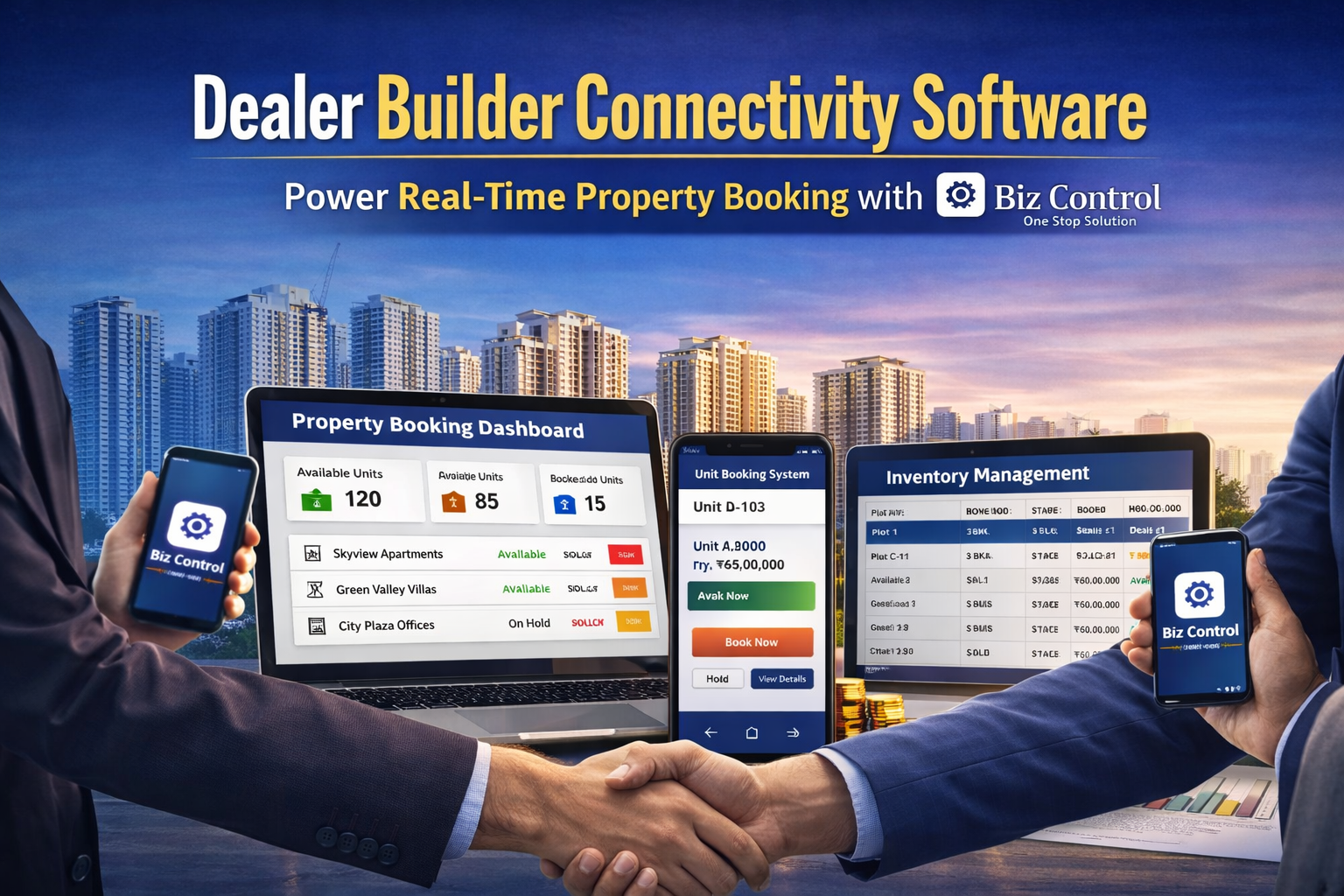 Read more about the article Dealer Builder Connectivity Software: Power Real-Time Property Booking with Biz Control