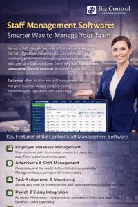 Read more about the article Staff Management Software | Smart Employee Control System with Biz Control