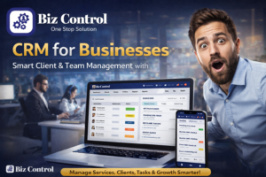 Read more about the article CRM for Businesses | Smart Client & Team Management with Biz Control