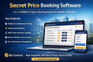 Read more about the article Secret Price Booking Software for Builders & Dealers | Biz Control Property Booking System
