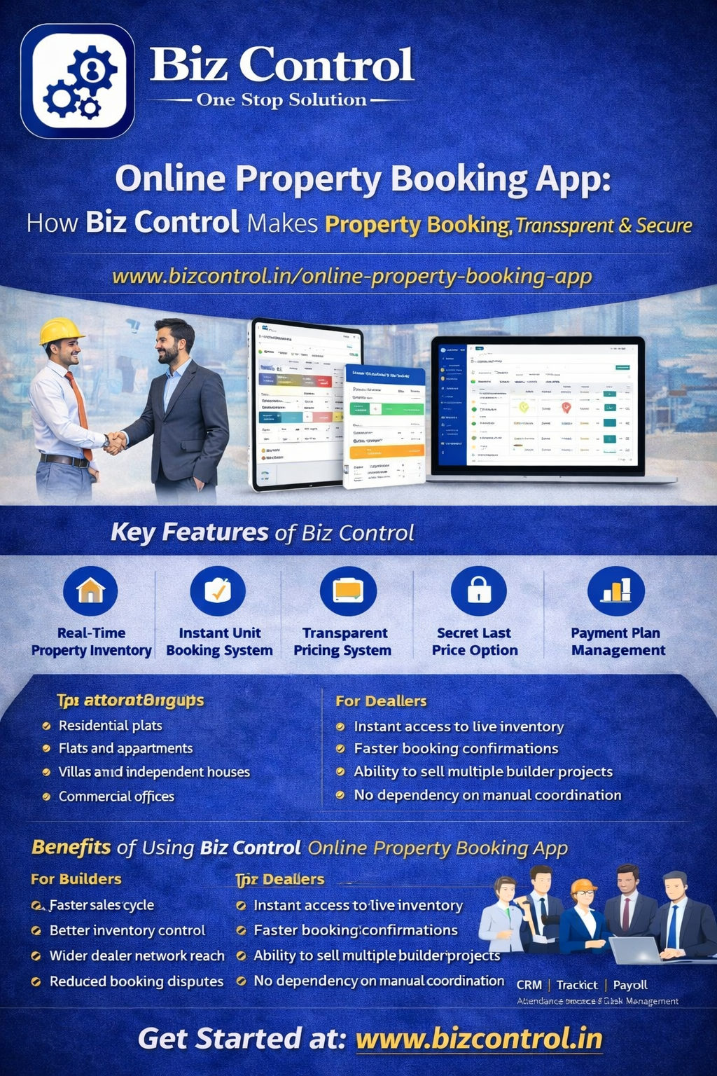 Read more about the article Online Property Booking App: How Biz Control Makes Property Booking Fast, Transparent & Secure