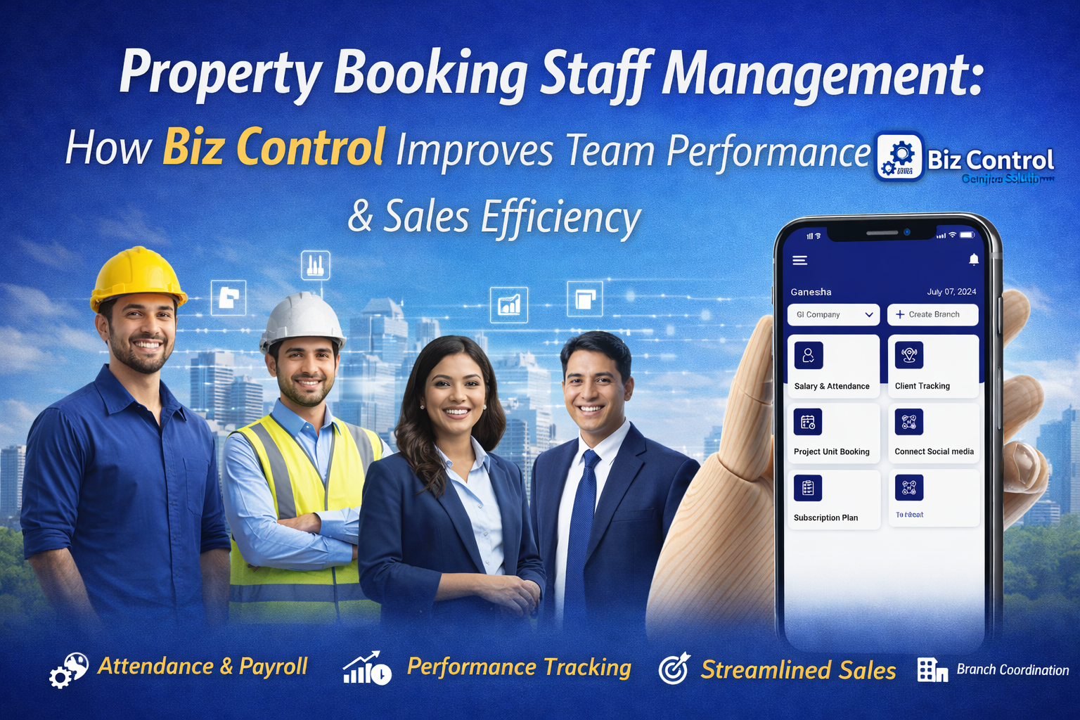 You are currently viewing Property Booking Staff Management: How Biz Control Improves Team Performance & Sales Efficiency