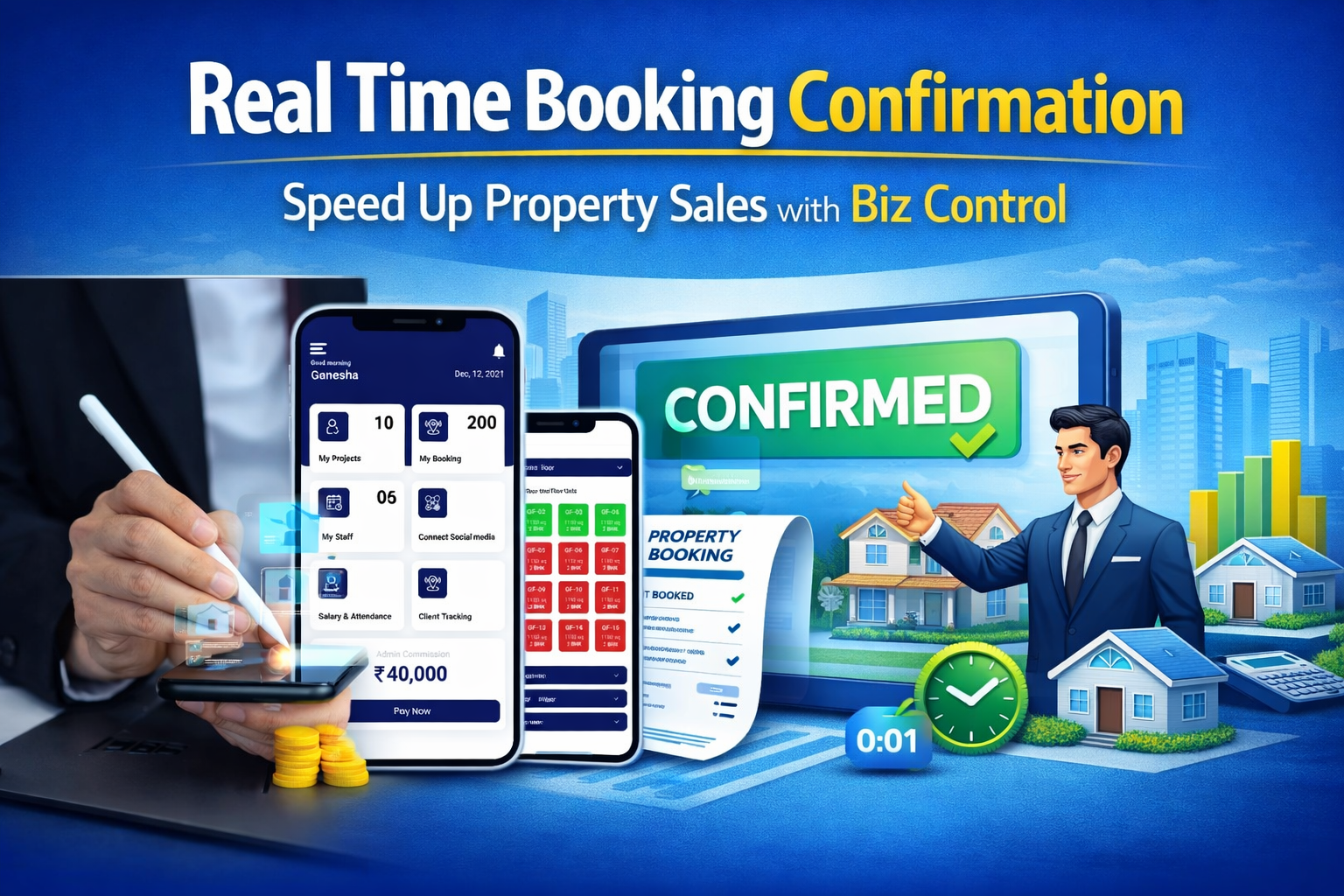 You are currently viewing Real Time Booking Confirmation: Speed Up Property Sales with Biz Control