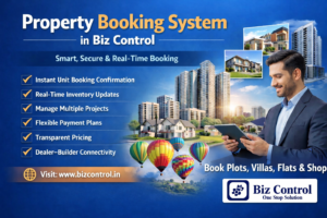 Read more about the article Property Booking Software in Biz Control – Complete Digital Booking Solution in Biz Control